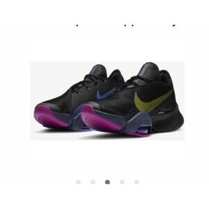 Nike Air Zoom SuperRep 2 Women’s 8.5 Black/Red Plum/Sapphire/Cyber EUC